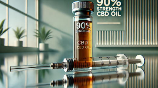 90% strength CBD syringe